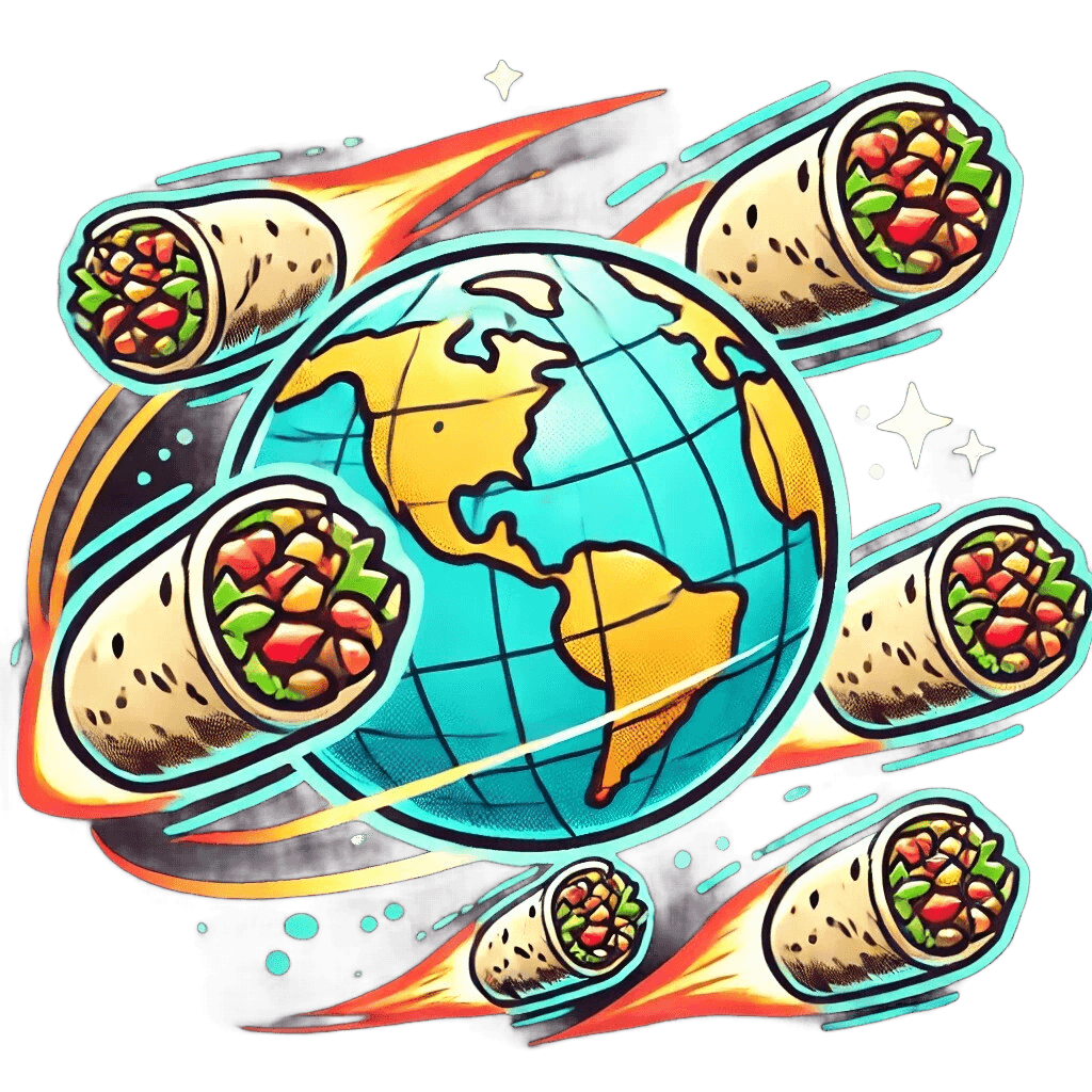 Burritos around the world. Searching for the worlds best burrito